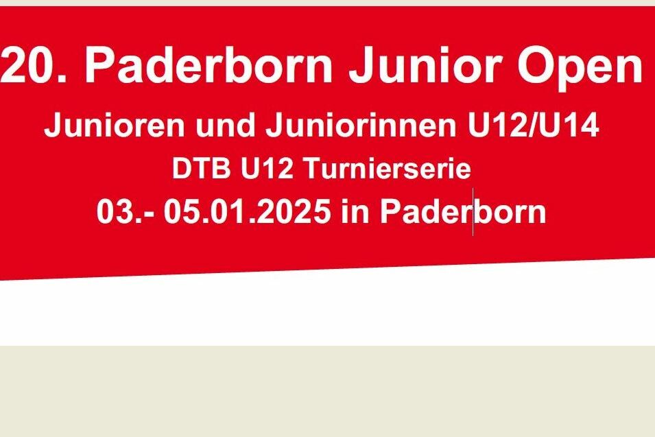2024 Paderborner Junior Open