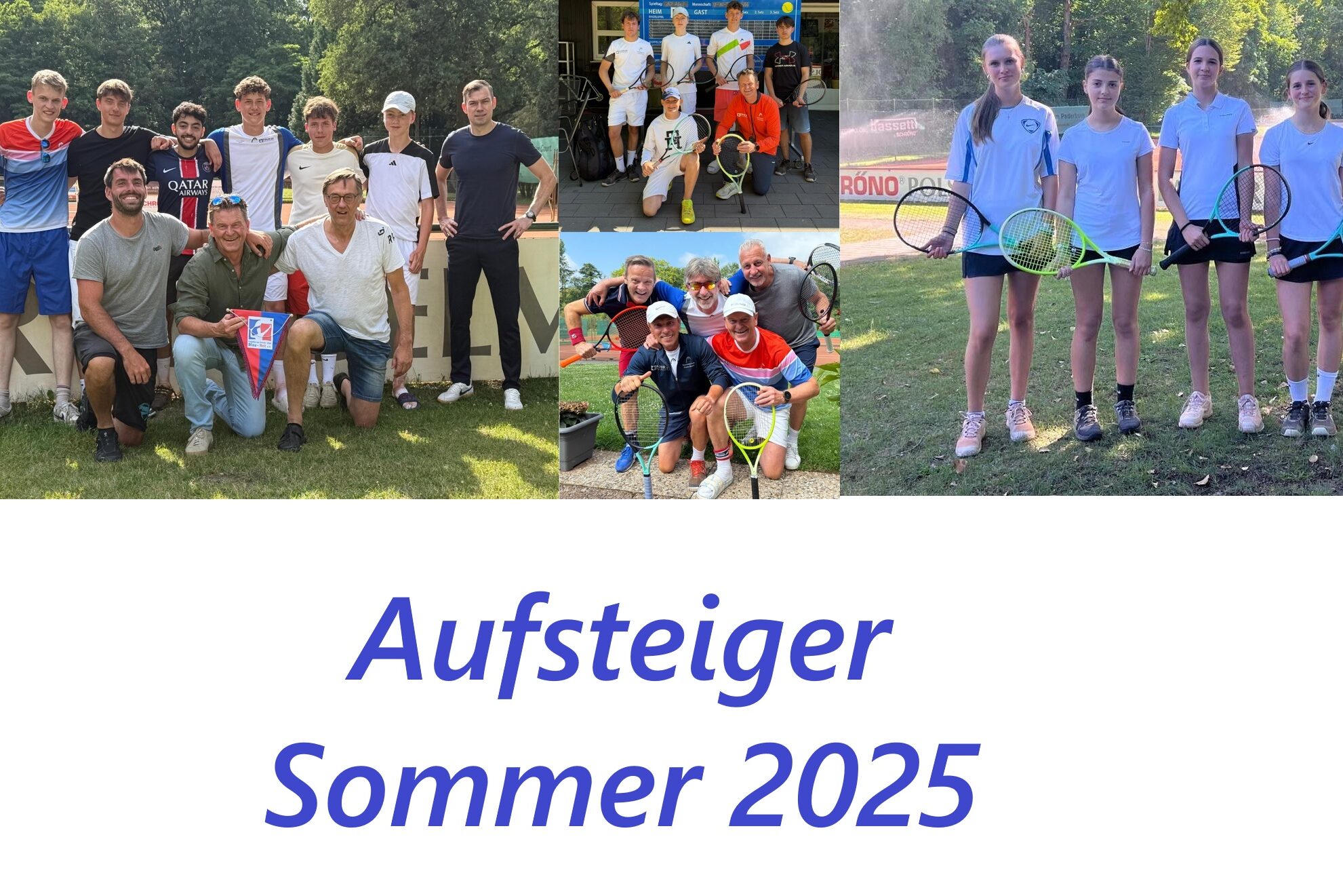 2025 Aufstiege in der Sommerrunde-i